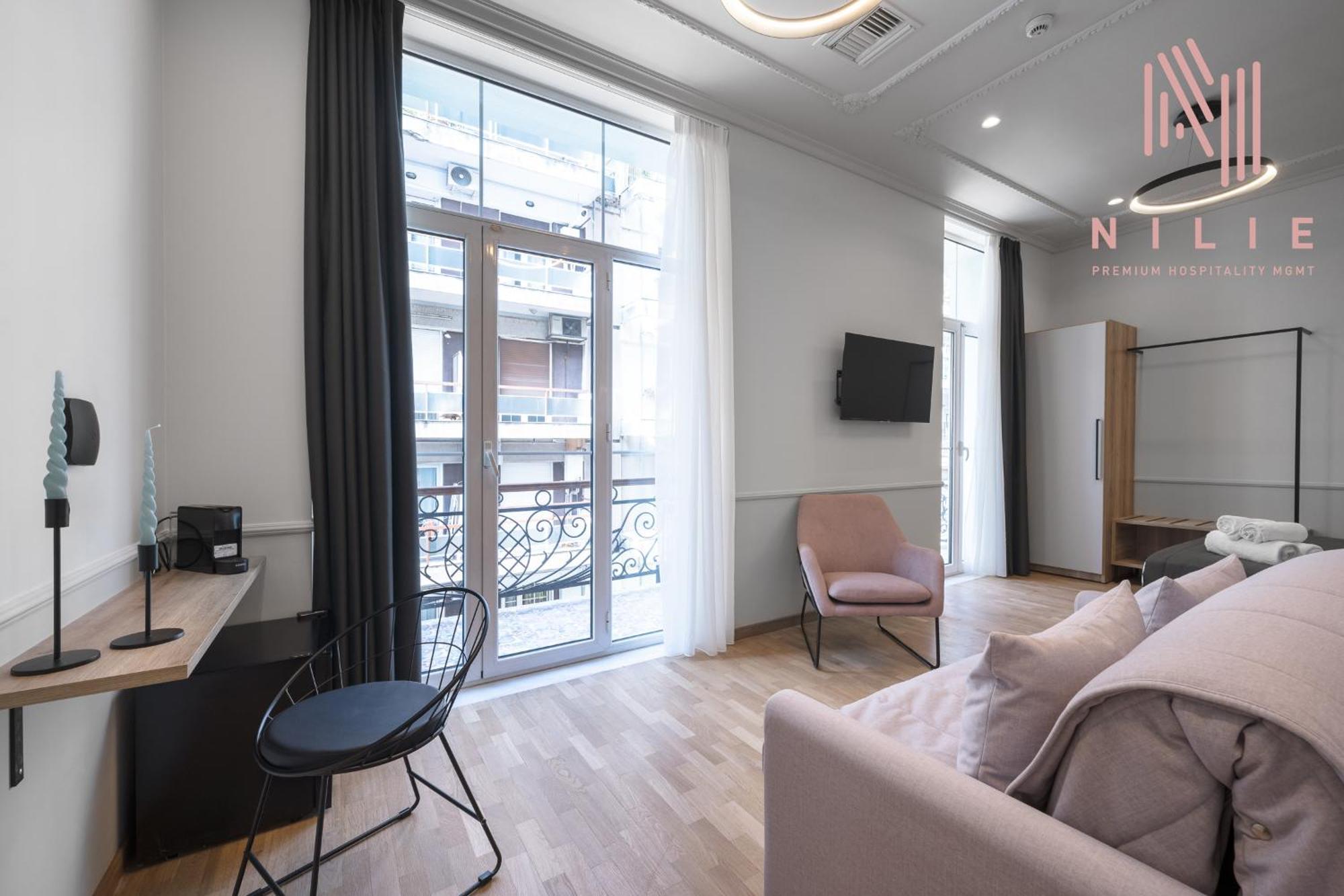 Esther Suites, Nilie Hospitality Mgmt Szaloniki Kültér fotó